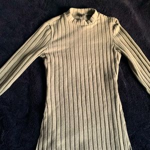 LOUNGE SET - Split Hem long sleeve shirt & flared leggings (army green)